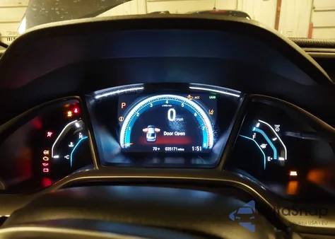 2020 Honda Civic Ex-L from USA, damaged, VIN 19XFC1F7XLE024121